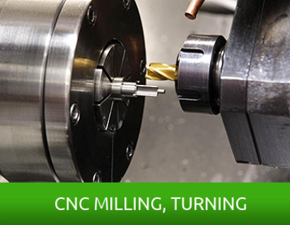 CNC Milling, Turning